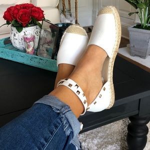 White Espadrilles